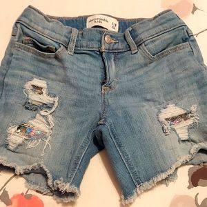 Girls denim shorts